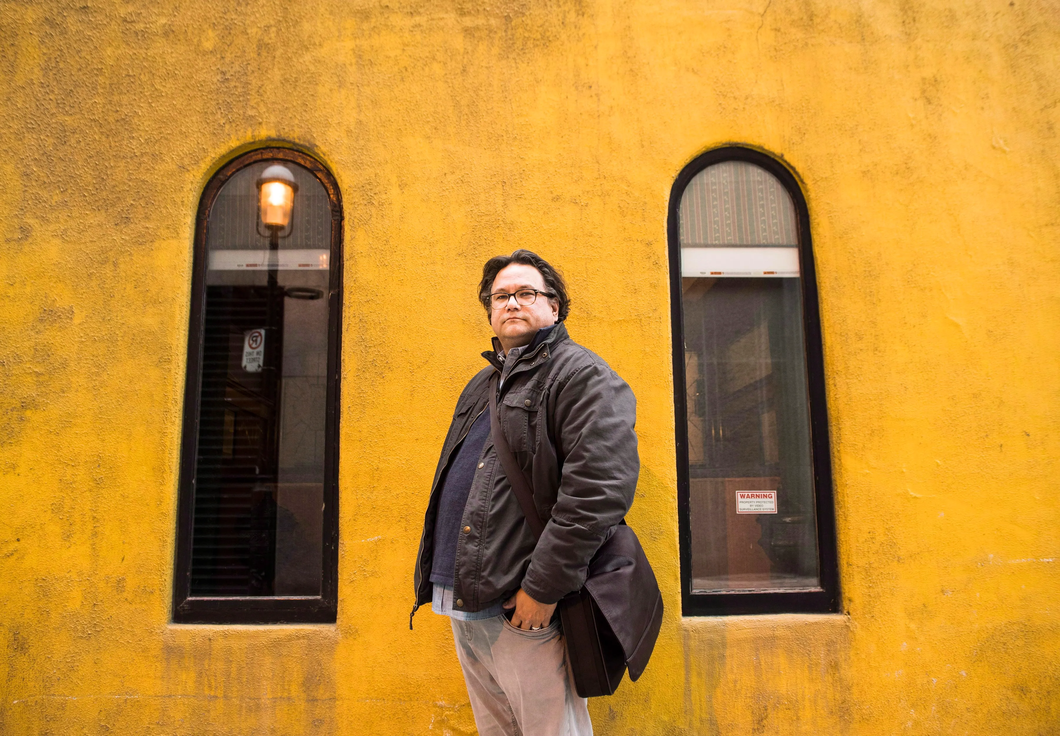 Jesse Wente in Toronto on December 10, 2018. (Nathan Denette/Canadian Press)