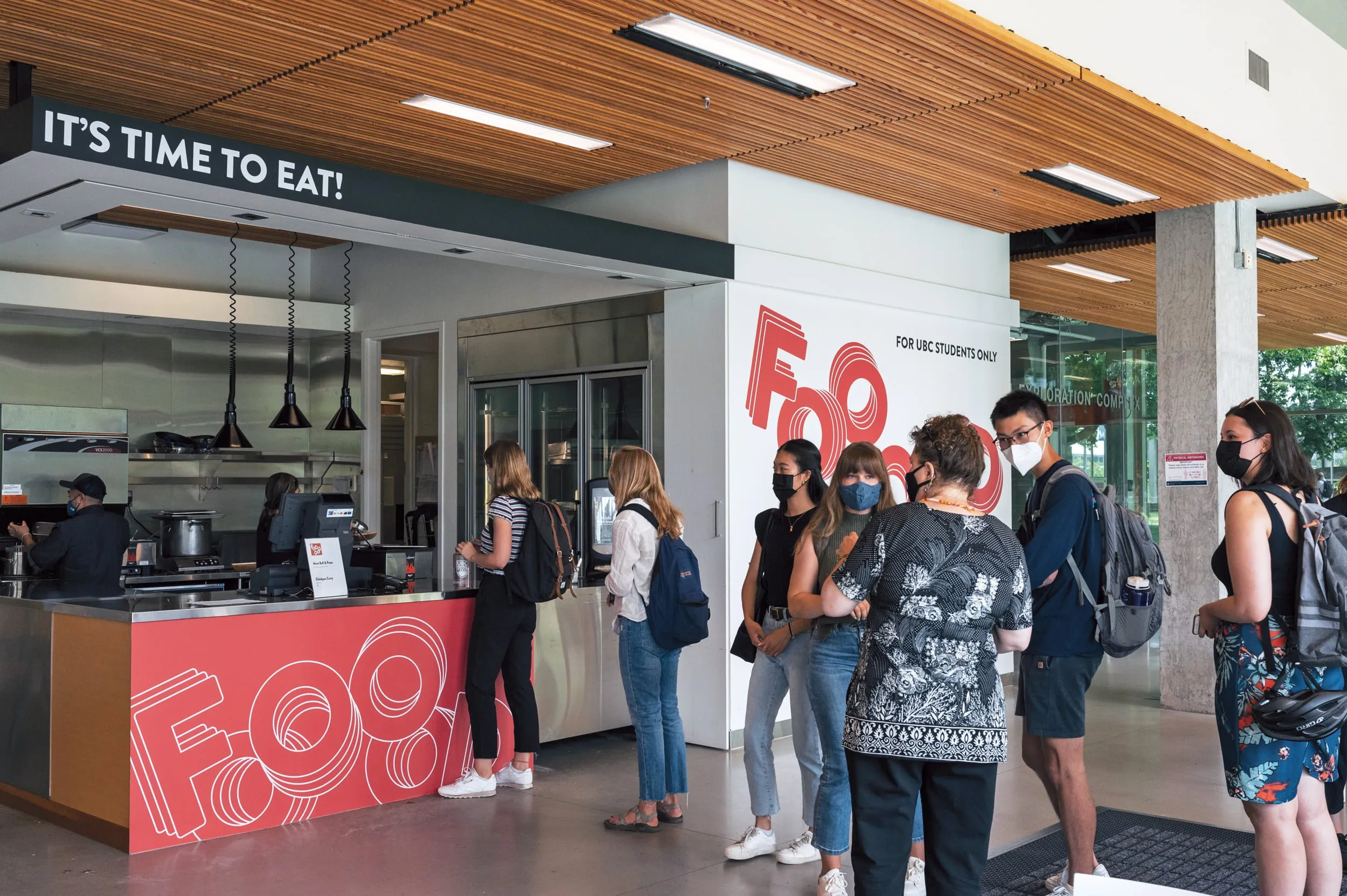 UBC's Fooood location (Photograph by Felicia Chang)