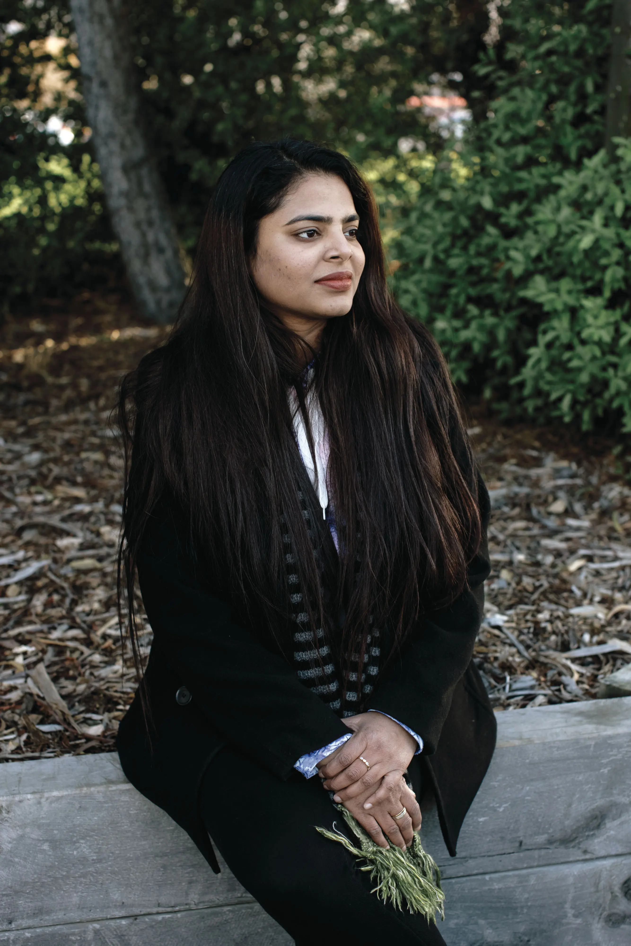 ‘I used to call him Mittu. That means sweetie or sweet love,’ explains Aarjoo, in New Zealand. She never got to meet Abhi in person. (Photograph by Jodie James)
