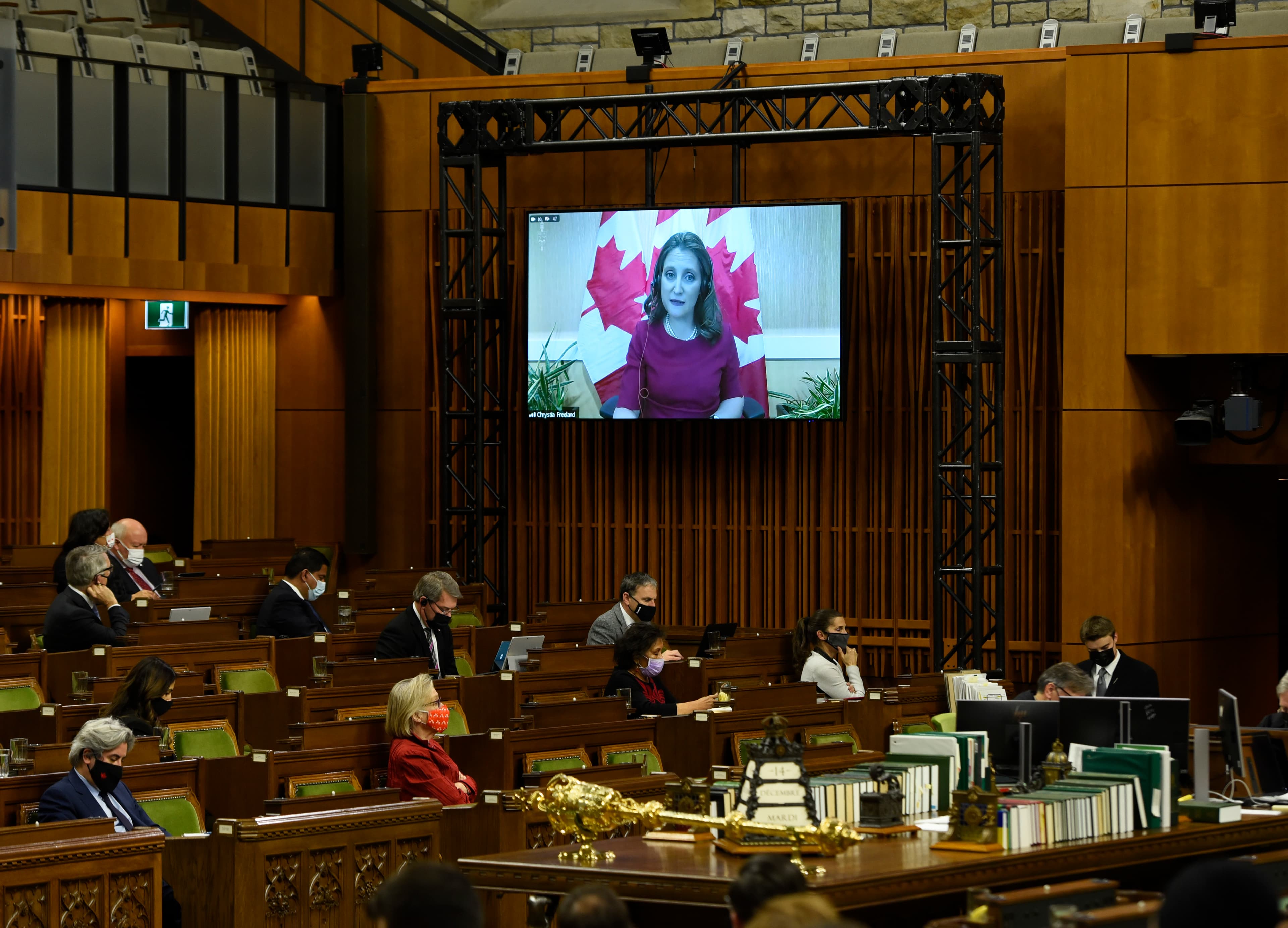 Freeland pledges $30 billion in pandemic spending