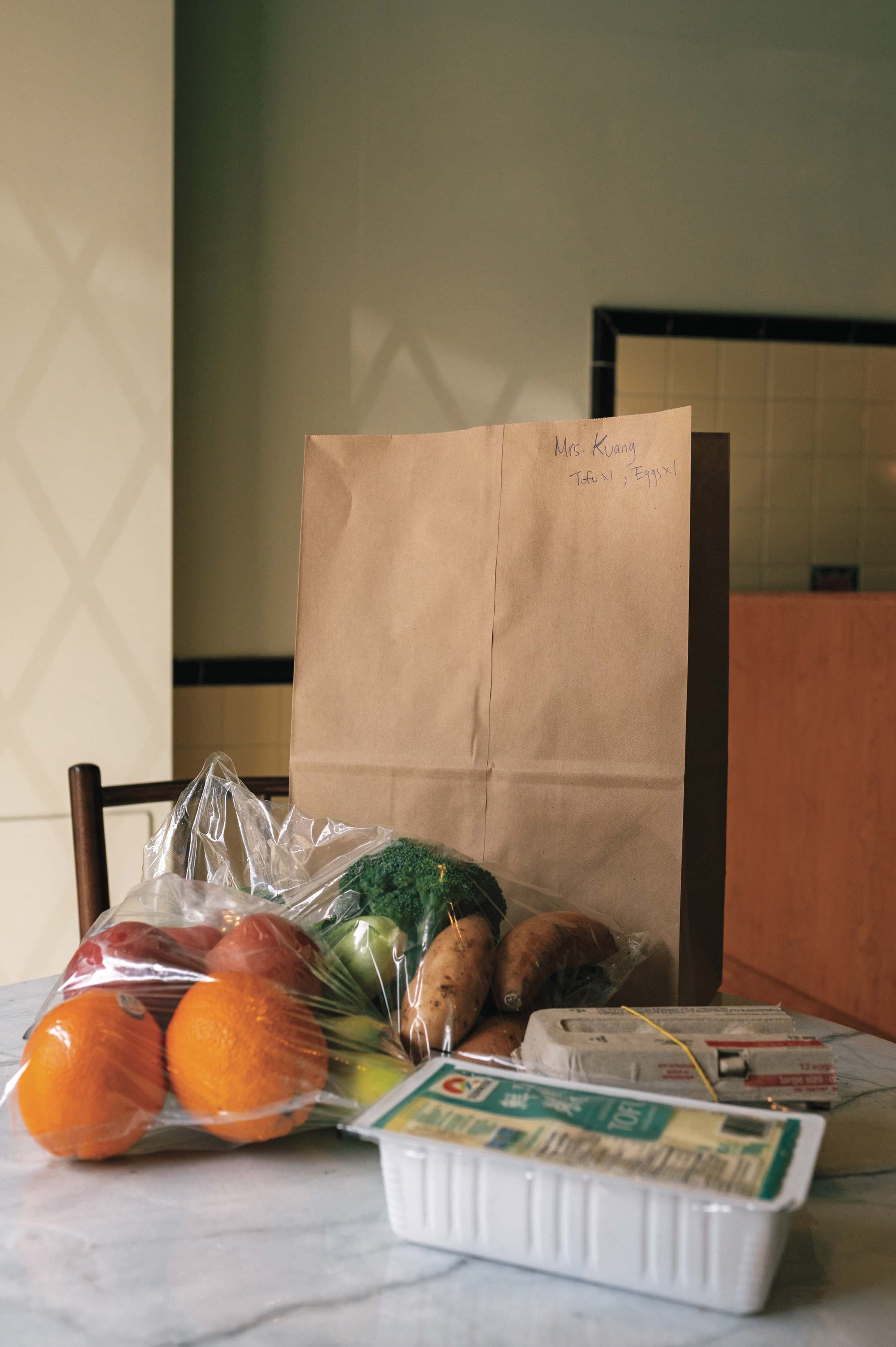 Chinatown's youth-led community food-delivery initiatives also encourage relationships and build support networks among neighbours. (Photograph by Felicia Chang)