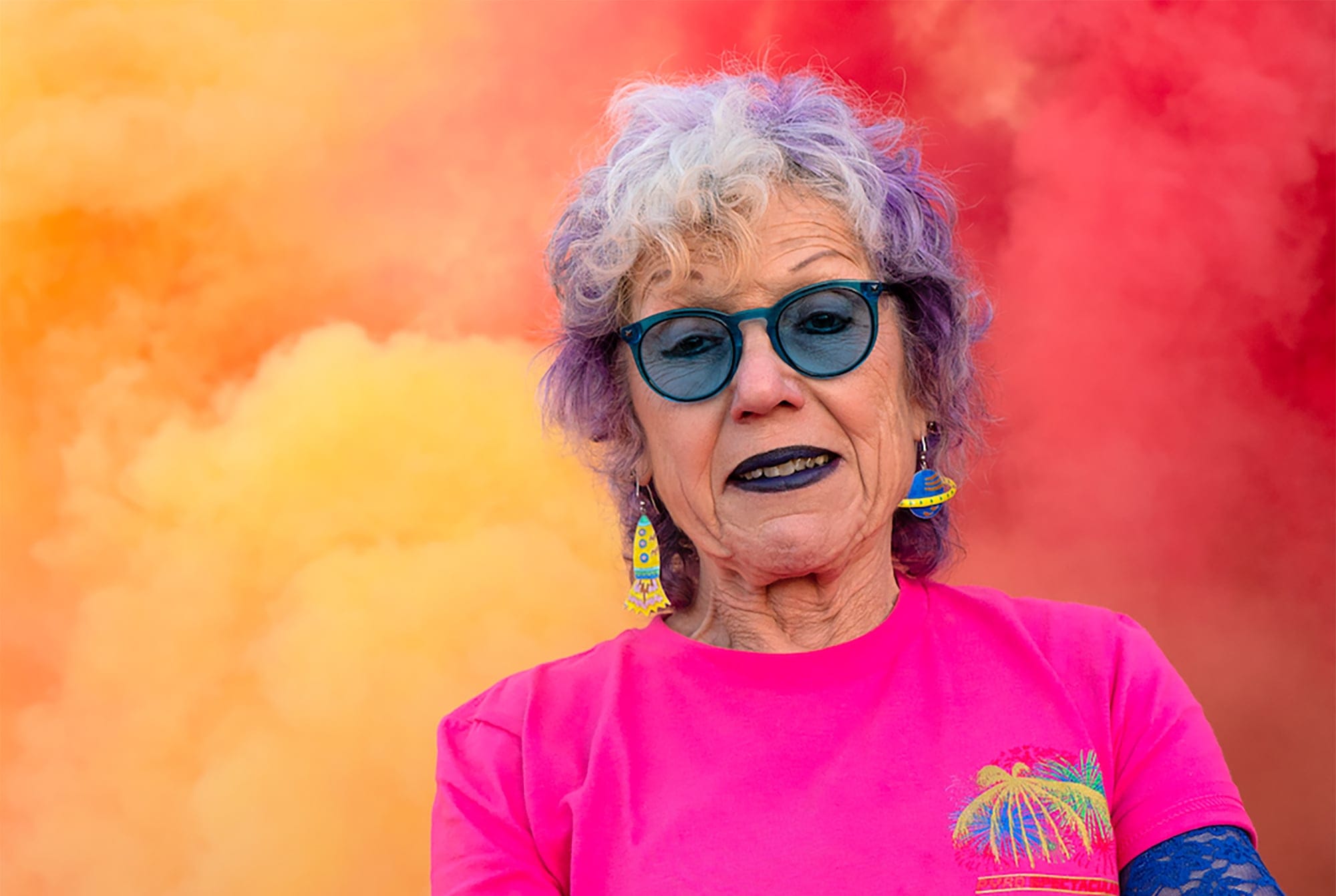 "Control isn’t what I’m interested in," says Chicago. "Transformation is a better word." (Photo: Donald Woodman)