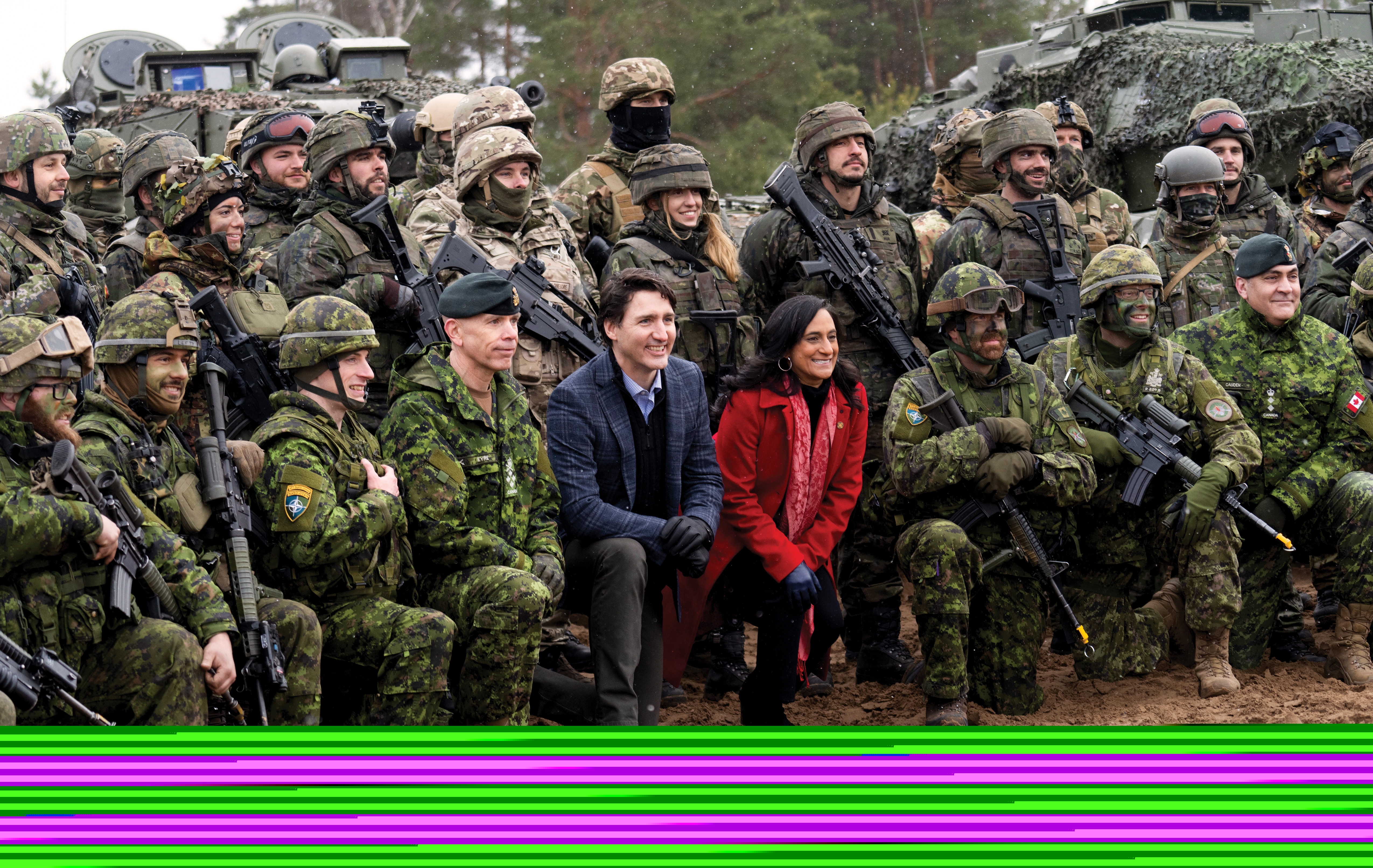 Anand has made an early impression within the military as a quick study who is willing to make difficult decisions without hesitation. (Adrian Wyld/The Canadian Press)