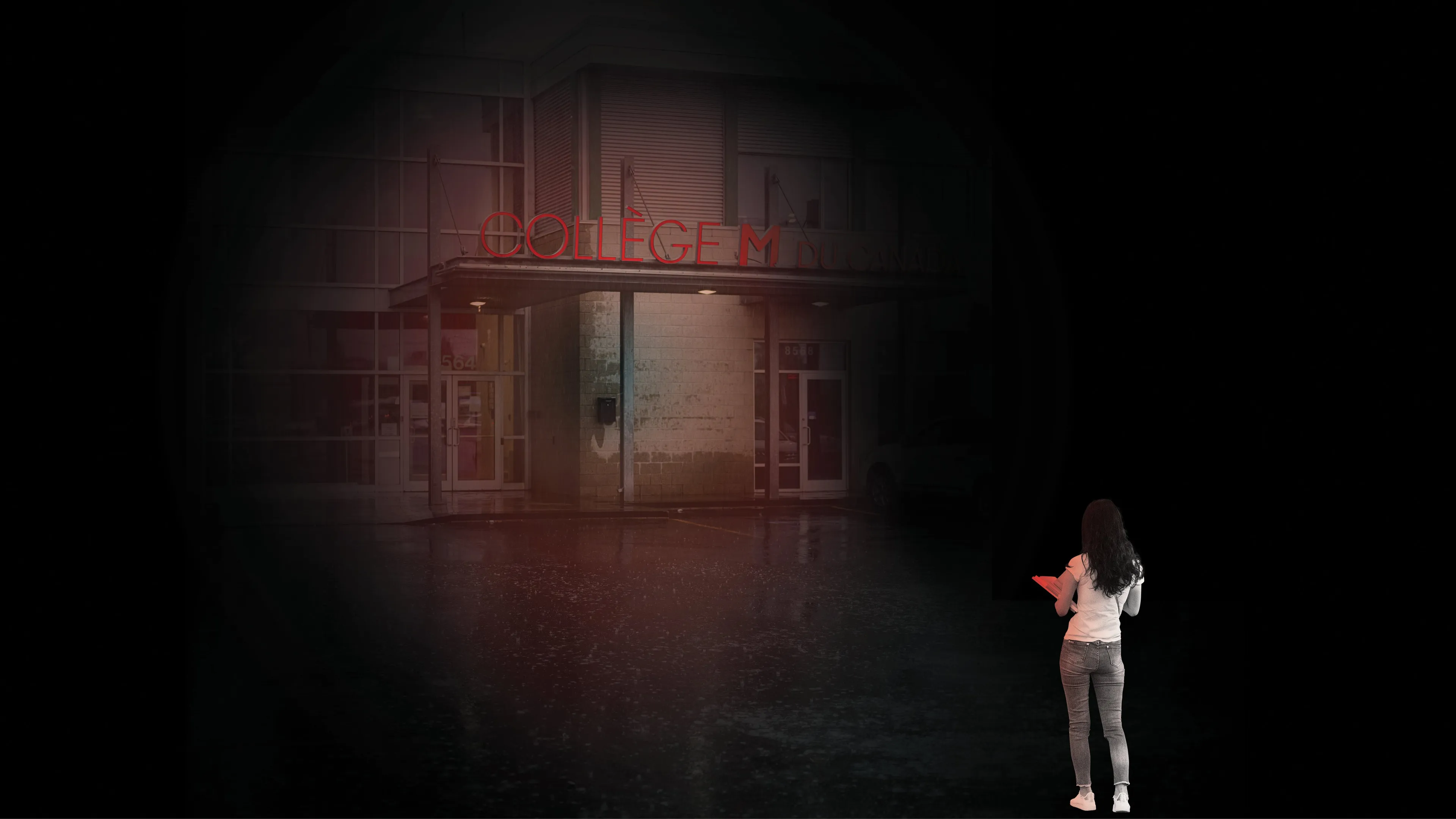 (Photo illustration by Lauren Cattermole; school by Alexi Hobbs; woman by iStock)
