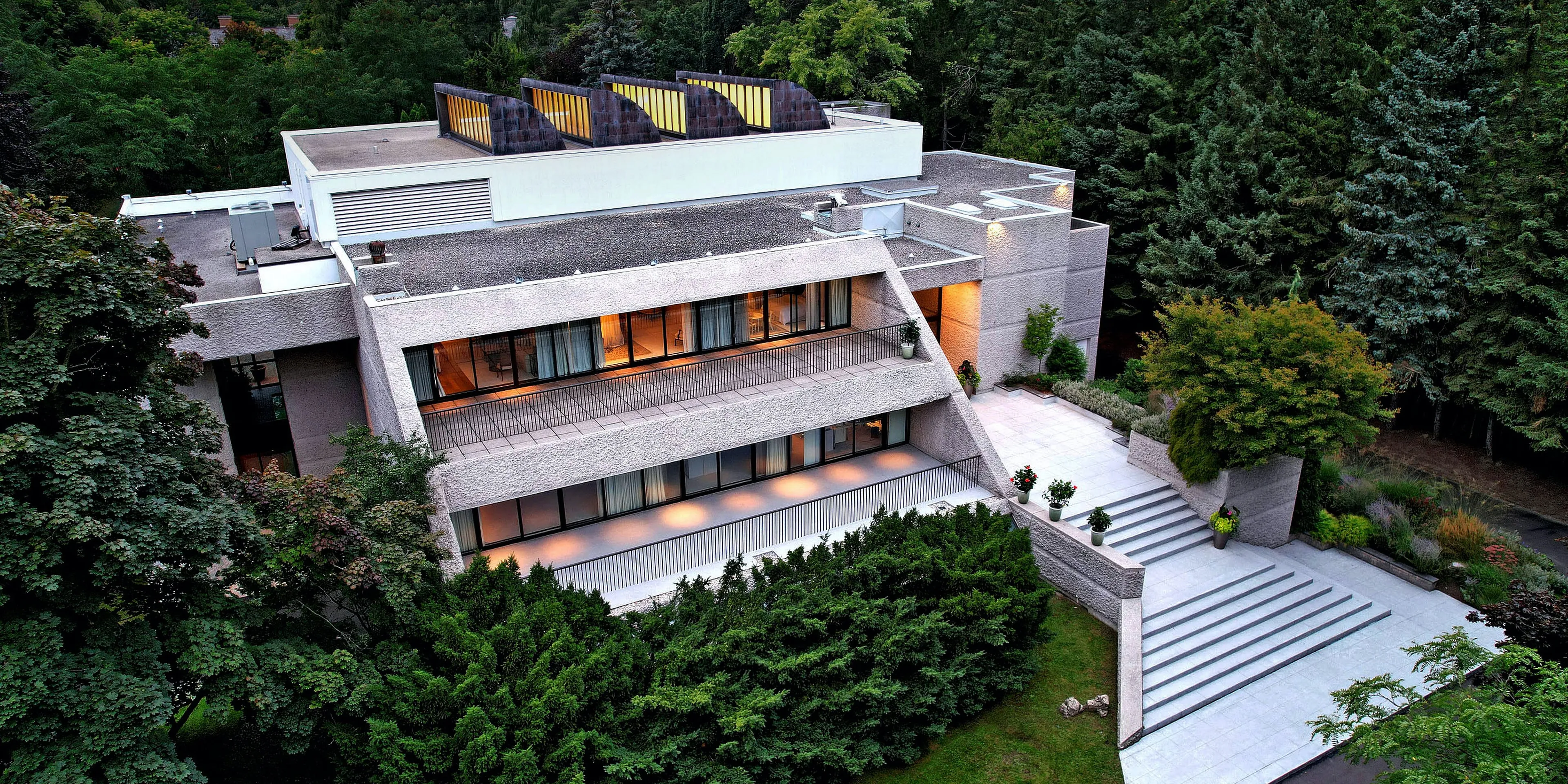 This mansion for sale in Toronto's prestigious Bridle Path neighbourhood was built by its first owner, the founder of Canadian Tire (Photos courtesy Sotheby's)