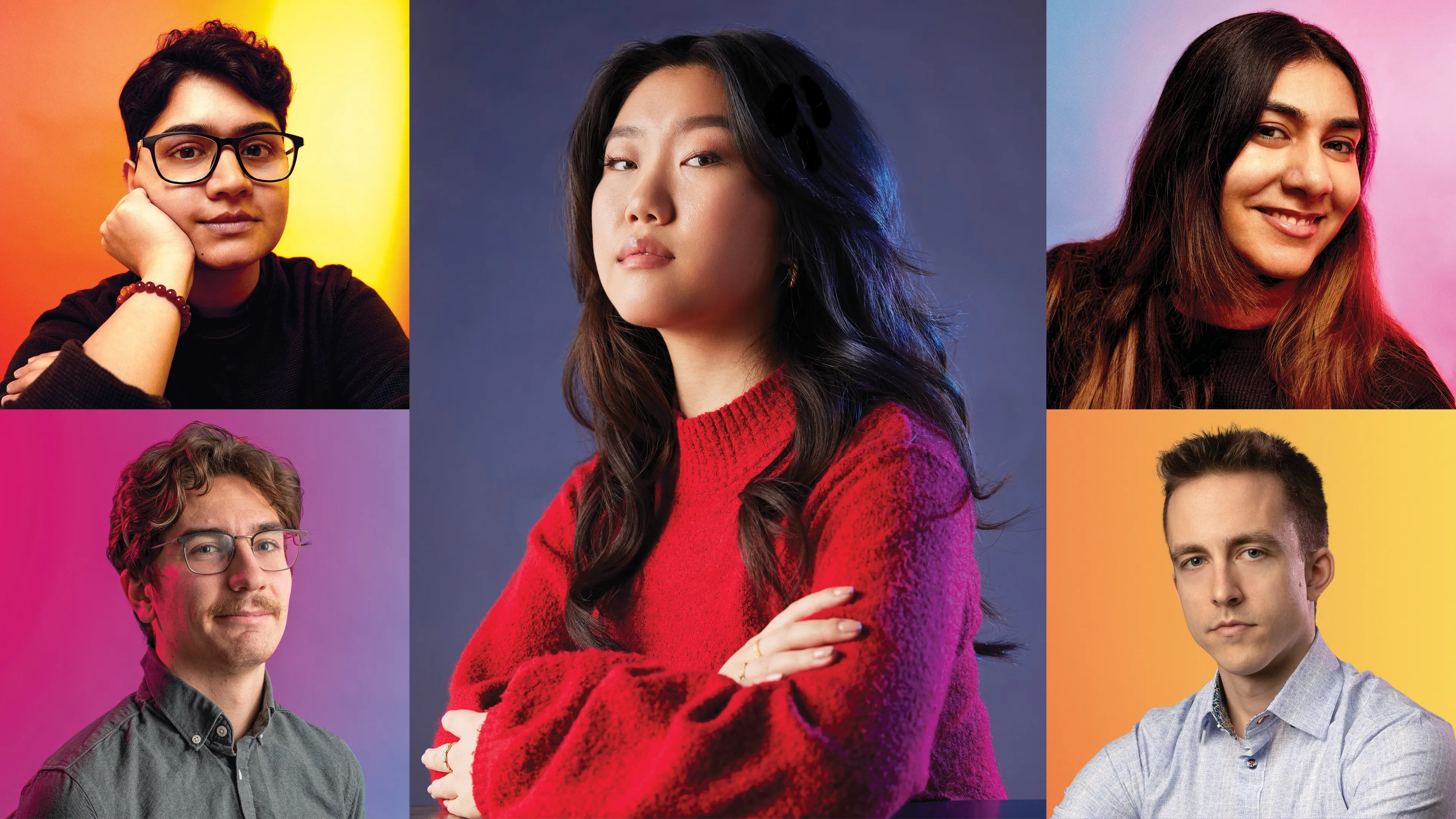 “My generation values work-life balance over hustle culture. You call it lazy. We call it smart.” (Photography by Ebti Nabag, Kristina Dittmar, Paul Swanson and Riley Smith)