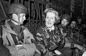 Margaret Thatcher—the walking personification of true grit