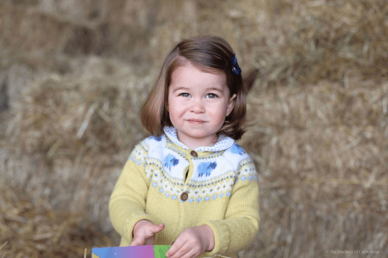 <p>A photo of Princess Charlotte, released by Kensington Palace May 1, one day ahead of her second birthday. Credit: Duchess of Cambridge/ Kensington Palace</p>

