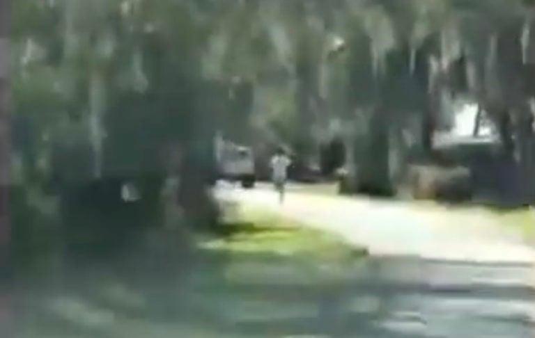 Still from cellphone video shows Ahmaud Arbery jogging moments before he was shot to death. (Shaun King/Facebook)Still from cellphone video shows Ahmaud Arbery jogging moments before he was murdered. (Shaun King/Facebook)