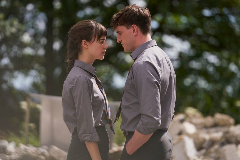 Edgar-Jones (left) and Mescal, as Marianne and Connell, had undeniable onscreen chemistry (Courtesy of CBC)