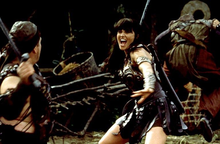 Lucy Lawless as Xena the Warrior Princess (Everett Collection)