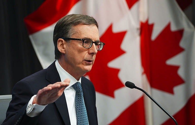 Bank of Canada Governor Tiff Macklem holds a press conference at the Bank of Canada in Ottawa , March 3, 2022. (Sean Kilpatrick/The Canadian Press)